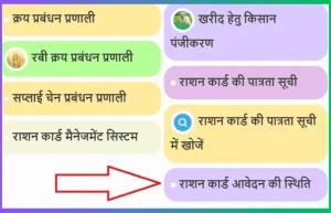 UP Ration card list डाउनलोड,आवेदन, स्टेटस चेक @ nfsa up gov in
